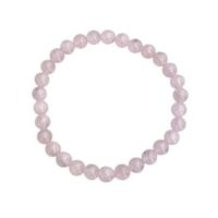 Armband Rosenkvarts 6mm Meva Varor & Design