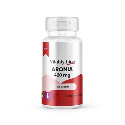 Aronia 120 kap Vitality Line "Mängdrabatt"