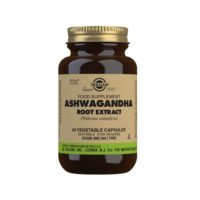 Ashwagandha Root Extract 60 kap Solgar "Mängdrabatt"