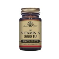 Vitamin A 5000 IU (Dry) 100 tabl Solgar