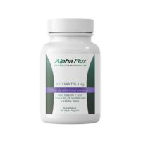 Astaxantin 4mg 60 kap Alpha Plus "Mängdrabatt"
