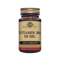 Vitamin B6 50 mg 100 tabletter Solgar