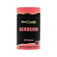 Berberin 500mg 60 kap Rawpowder "Mängdrabatt"