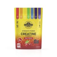 Kreatin Gummies 60st Sour Cherry Sevital "Mängdrabatt"