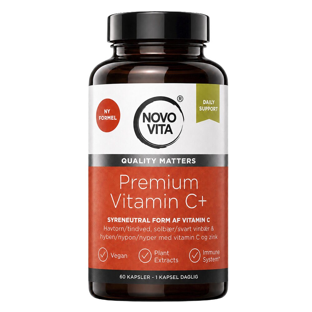 Premium Vitamin C+ Novo Vita 60 kap