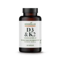 D3 & K2 60 kapslar Närokällan "Mängdrabatt"