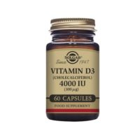 Vitamin D3 4000 IU 60 kap Solgar "Mängdrabatt"
