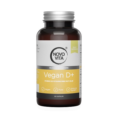 Vegan D+ 60 kapslar Novo Vita