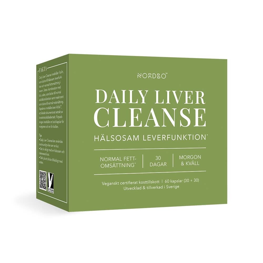 Daily Liver Cleanse 60 tabletter Nordbo "Mängdrabatt"