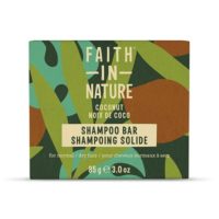 Coconut & Shea Butter Shampoo Bars 85g Faith in Nature