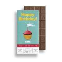 Happy Birthday Milk Chocolate 80g Gnaw