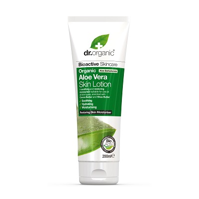Hudlotion Aloe Vera 200ml Dr Organic