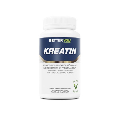 Kreatinkapslar 120 kap Better You