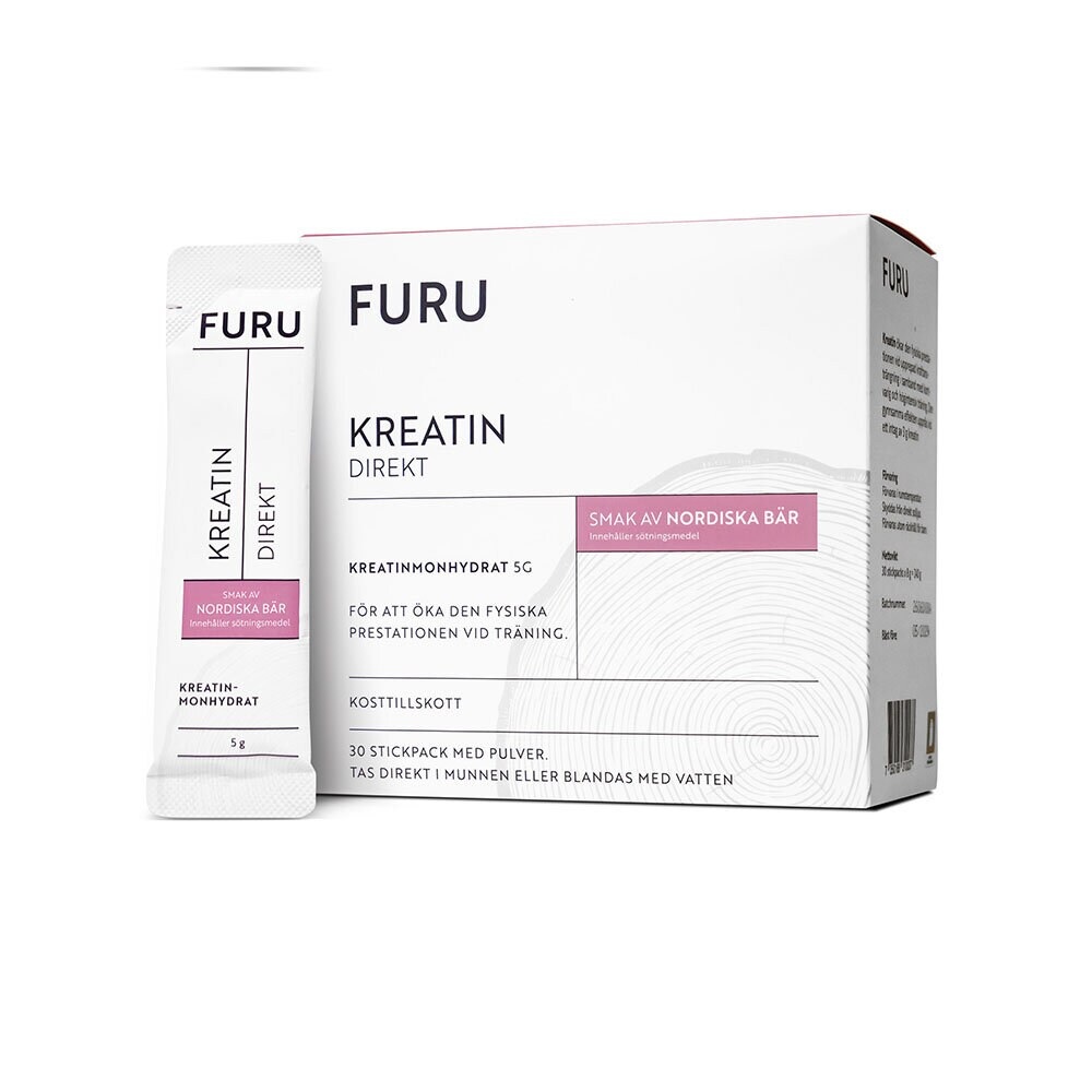 Kreatin Direkt Nordiska Bär 30 stickpacks FURU