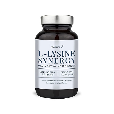 L-Lysine Synergy 90 kapslar Nordbo