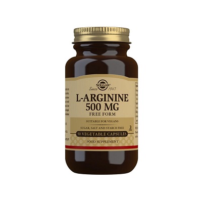 L-Arginine 500 mg 50 kapslar Solgar