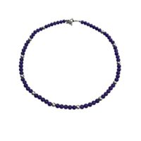 Halsband Lila Kalcedon 6mm Meva Varor & Design