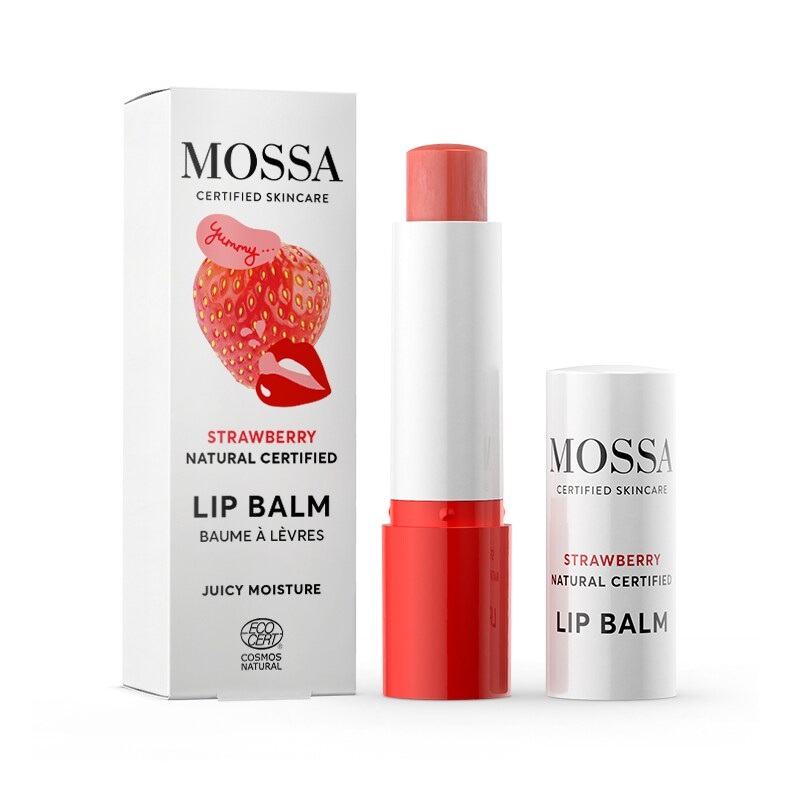 Lip Balm Strawberry 4,5g Mossa