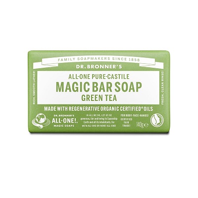 Magic Bar Soap Green Tea 140g Dr Bronner