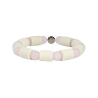 Armband MAX Rosenkvarts L/XL Kibushi "Mängdrabatt"