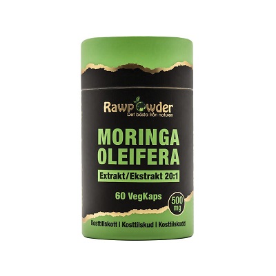 Moringa Extrakt 20:1 500mg 60 VegKap Rawpowder