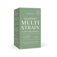 LactiDaily Multi Strain 20 stammar 30 kap Nordbo "Mängdrabatt"