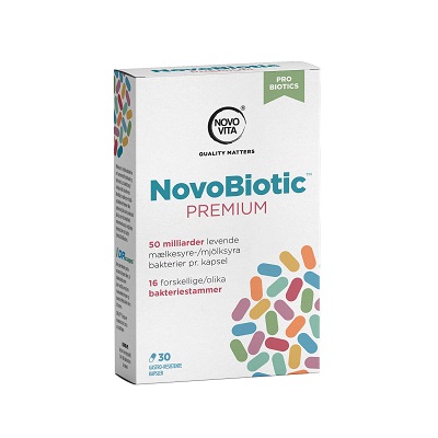 NovoBiotic Premium 30 kapslar Novo Vita