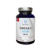 Omega 3 60% 90 kapslar Easy Choice "Mängdrabatt"
