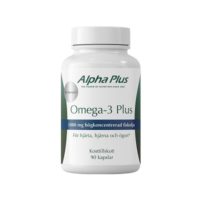 Omega-3 Plus 90 kapslar Alpha Plus