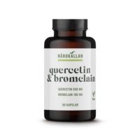 Quercetin & Bromelain 60 kapslar Närokällan "Mängdrabatt"