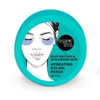 Eye Gel Patch Blue matcha & Hyaluronic Acid 60st Organic Shop