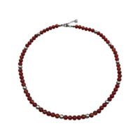 Halsband Röd Onyx 6mm Meva Varor & Design