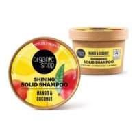 Shining solid Shampoo Mango & Coconut 60g Organic Shop
