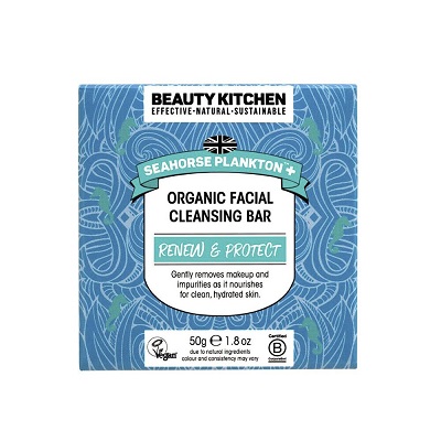 Seahorse Plankton+ Facial Cleansing Konjac Sponge Beauty Kitchen