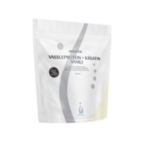 Vassleprotein + kreatin vanilj 750g Holistic "Mängdrabatt"