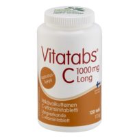 C vitamin 1000mg Long 120t Biosan "Mängdrabatt"