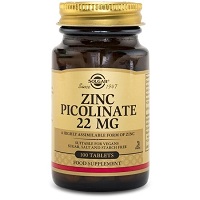 Zink Picolinate 22 mg 100 tabetter Solgar